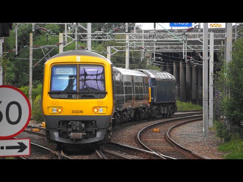 A ROG Class 57 is seen dragging a WMR Class 323 up to Doncaster (06/08/21)