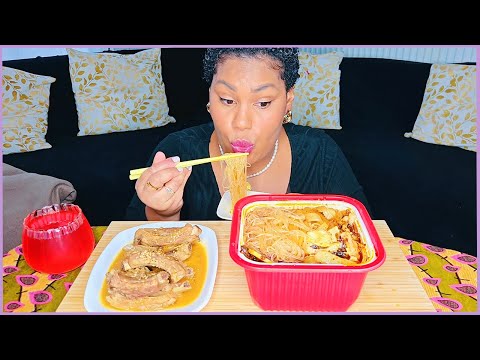 SELF HEATING HOTPOT, RIBS MUKBANG | Q&A