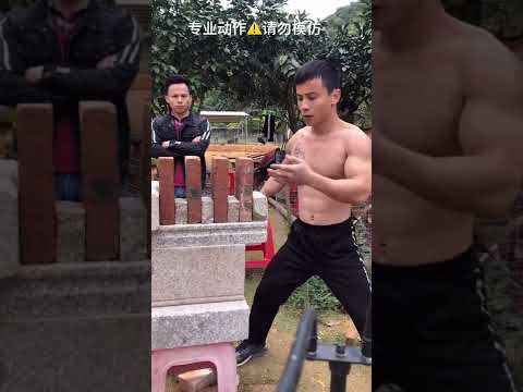 🔥Lightning fast One inch Punch, Don't Blink#shorts