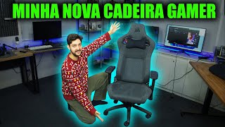 MINHA NOVA CADEIRA GAMER CORSAIR T3 RUSH