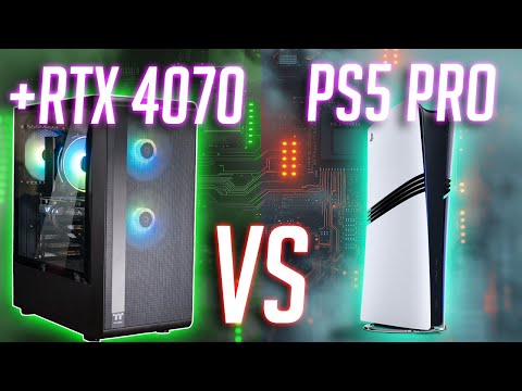 ¡RTX 4070 HUMILLA a Playstation 5 Pro! Comparaciones y pruebas 1080, 1440 y 4k