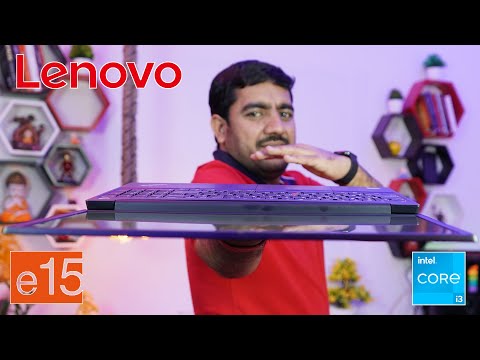(ENGLISH) Lenovo ThinkPad E15 ⚡️ Intel Core i3 11th Gen - Best Laptop For Business - Unboxing & Review [Hindi]