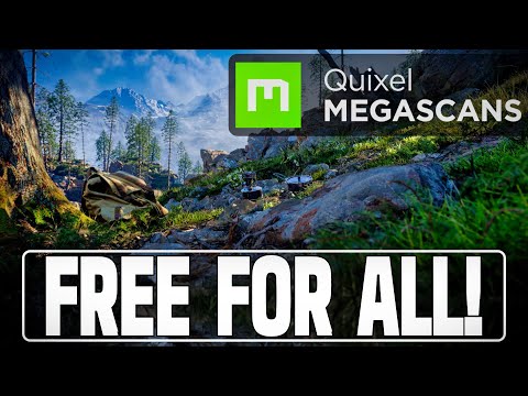 Quixel Megascans to be 100% FREE FOR EVERYONE UNTIL END OF 2024!!! ...Then Free For Nobody.