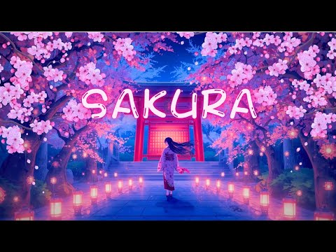 「Blooming Sakura Night 🌸 Japanese EDM / AI Music【SAKURA】