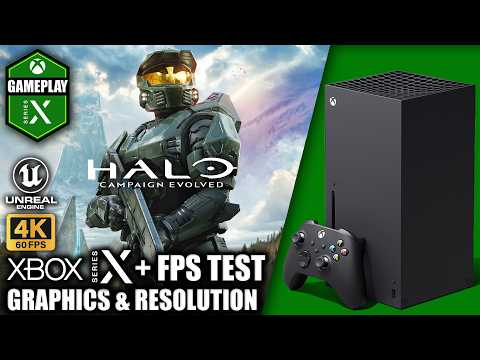 Halo Campaign Evolved - Xbox Series X Gameplay + FPS Test