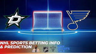Dallas Stars VS St. Louis Blues Free NHL Betting info 1/23/26