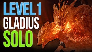 Beating Gladius SOLO at Level 1 in Elden Ring: Nightreign