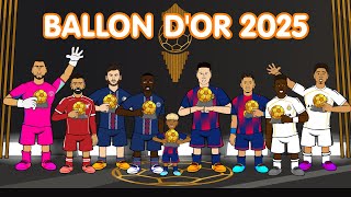 BALLON D'OR 2025🏆 Dembele? Yamal? Salah?