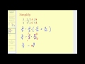 Order of Operations and Fractions