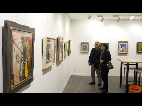 歌手の故・八代亜紀さんが師事 市川元晴さんの個展「風の情景」 10月28日まで＝静岡市葵区