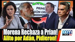 MORENA RECHAZA AL PRIAN, QUERÍAN PERDÓN A ALITO POR ADÁN, QUE CADA QUIEN PAGUE SUS CONSECUENCIAS!