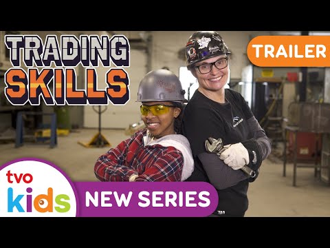 🛠️ TRADING SKILLS ⚒️ - Trailer | Premieres Tuesday October 15 - Kids Learn Skilled Trades | TVOkids