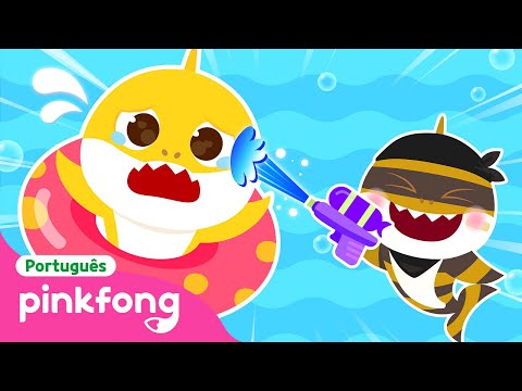 Missão de Verão: Encontre a Família Tubarão Perdida! | Pinkfong, Bebê Tubarão! Canções para Crianças