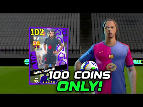 Trick To Get 102 Rated Jules Kounde In Potw European Club Championship | eFootball 2025 Mobile