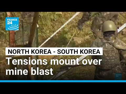 韓国、地雷爆発をめぐり北朝鮮に謝罪要求　緊張高まる
