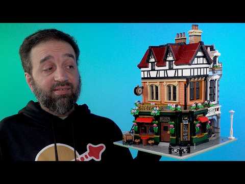 LEGO Icons Modular Tudor Corner review! 10350 #NotSponsored  --  One of the Greatest of All Time