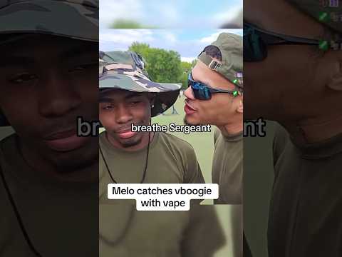 Melo Catches VBoogie With Vape 😂😂😂