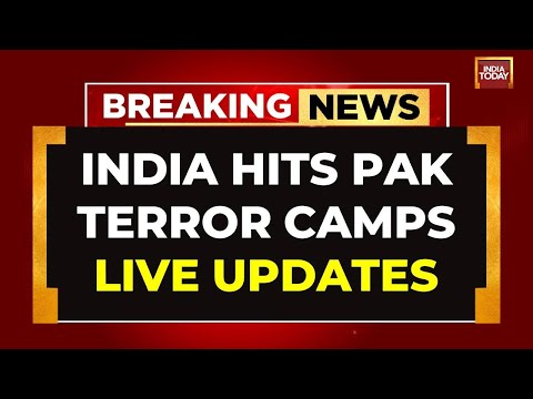 LIVE: India Hits Multiple Terror Camps In Pakistan | India's Retaliation To Pahalgam Terror Attack