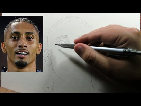 Retrato Raphinha ✍️