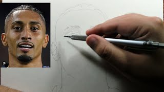 Retrato Raphinha ✍️