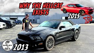 Is the 2013 Shelby GT500 better than a Hellcat for less money? 