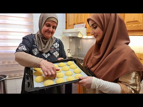 ليلى جواد / معمول السميد لعيد الفطر وبساعة واحدة فقط