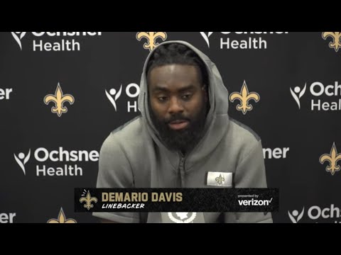 Demario Davis talks End of 2021 Season | New Orleans Saints video clip