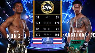 NONG O HAMA vs KONGTHORANEE FULL FIGHT