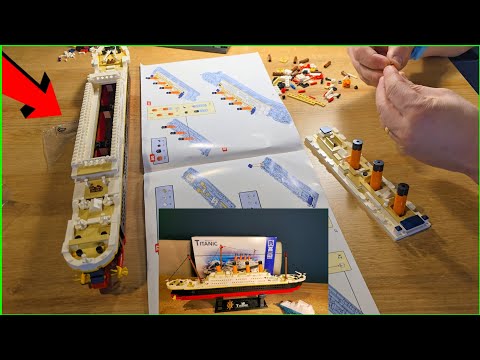 MINI LEGO COPY TITANIC SPEED BUILD!