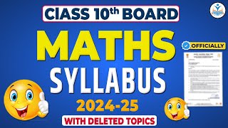 Class 10 Maths Syllabus 2024-25 | Class 10 Maths Syllabus 2025 | CBSE 2024 -25 BY SHAHBAZ SIR