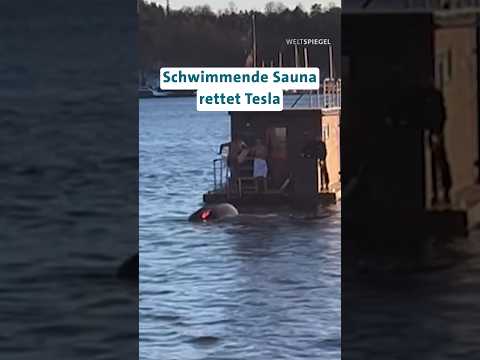 Oslo: Tesla geht baden, eine schwimmende Sauna rettet?