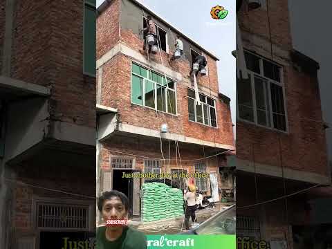 Gak Pakai Scafolding #construction