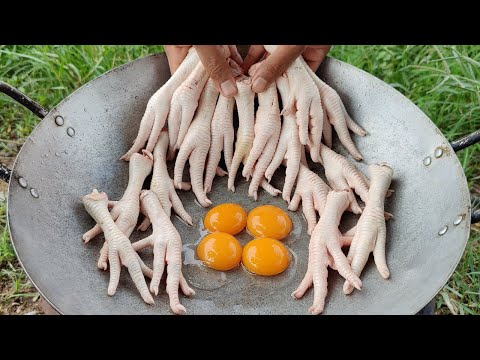 Tasty Cooking Crispy Chicken Feet Recipe / Kdeb Cooking