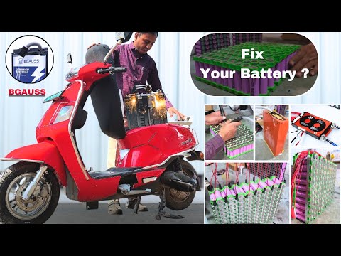 Making A New Smart Battery For Our BGAUSS Scooter || Creative Science