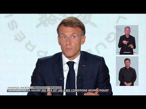 Emmanuel Macron : «Notre intérêt, c’est de faire baisser les prix <strong>avant</strong> de faire baisser les taxes»