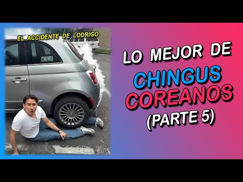 El accidente de Lodrigo 🚗 (lo mejor parte 5) #chinguamiga #coreana #humor
