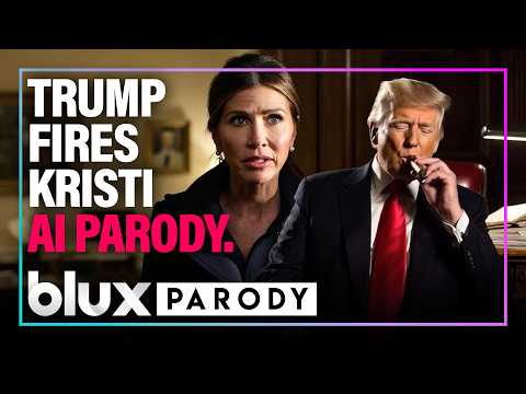 Trump Fires Kristi Noem… She Ends Up Reading Netanyahu a Bedtime Story 😭 | AI Parody | #blux