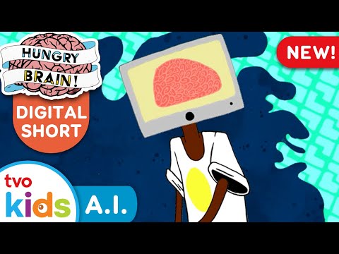 HUNGRY BRAIN 🧠 Learn About Artificial Intelligence (A.I.) 🤖 TVOkids