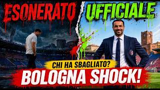 🔴🔵 BOLOGNA SHOCK: ESONERATO TEDESCO, ARRIVA PALLADINO! Chi ha sbagliato?