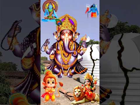Amchya papani Ganpati aanla N.2🙏🌺🙏 Jai bajrangbali 🙏❤️🙏 #shorts #trending #shortvideo #miteshkashow