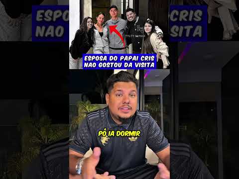 Esposa do papai Cris não gostou da visita #lucastylty #tyltycomp #cristianoronaldo #georgina