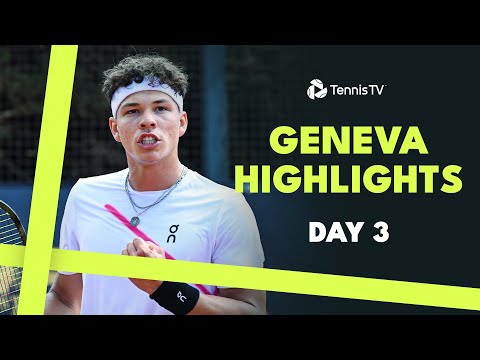 Shelton Faces Cobolli; Shapovalov vs Coria; Murray & Hanfmann Finish | Geneva 2024 Highlights Day 3