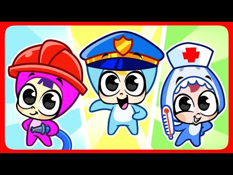 Little Baby Police 🥰👮🏻‍♀️❤️ Funny Kids Songs And Nursery Rhymes😍