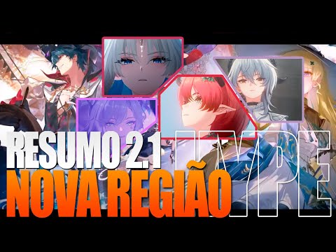 WUTHERING WAVES | RESUMO DA VERSÃO 2.1 - A LIVE FOI INCRIVEL, NOVA REGIÃO, NOVOS PERSONAGENS E +