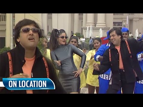 On The Sets Of Anari No. 1 | Govinda | Raveena Tandon | Flashback Video