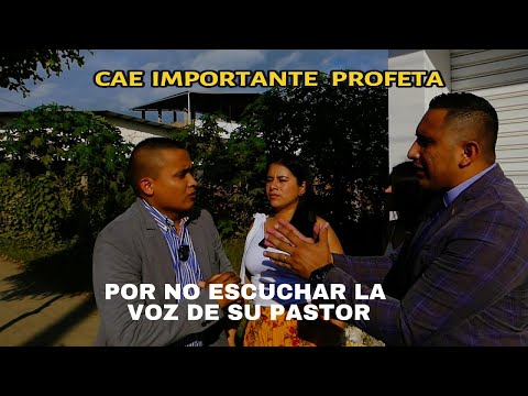 PROFETA RECONOCIDO cae en una tentacion y todo por no escuchar aL pastor, Video ganador de un OSCAR