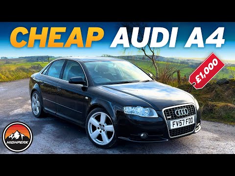 I BOUGHT A CHEAP AUDI A4 FOR £1,000!