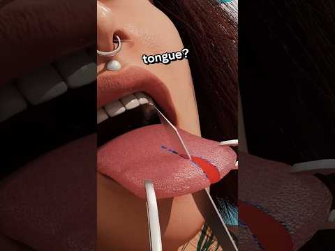 How Tongue Splitting Is Done‼️😱