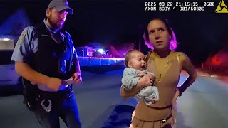 Police SAVE Children From Drunk Mother’s Car Crash