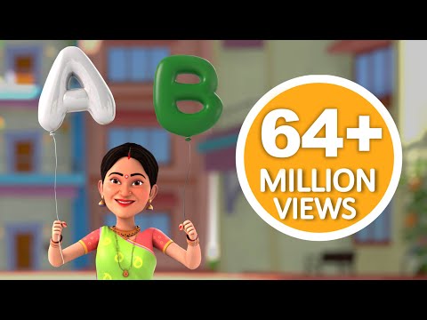 Learn English alphabet Song | ABC | Hindi Rhymes | Taarak Mehta Ka Ooltah Chashmah Rhymes/Baalgeet